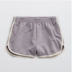 Aerie Offline Throwback track / sweat short - lavender
